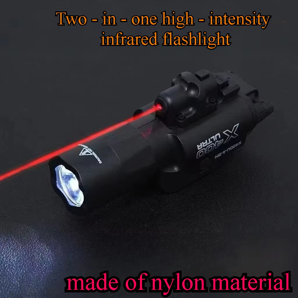 Industrial Laser Gun - Lampe torche laser haute intensité 2-en-1