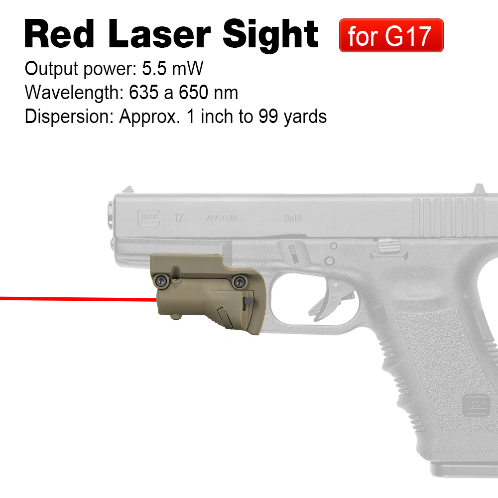 Industrial Laser Pointer - Viseur Laser tactique rouge pour tous