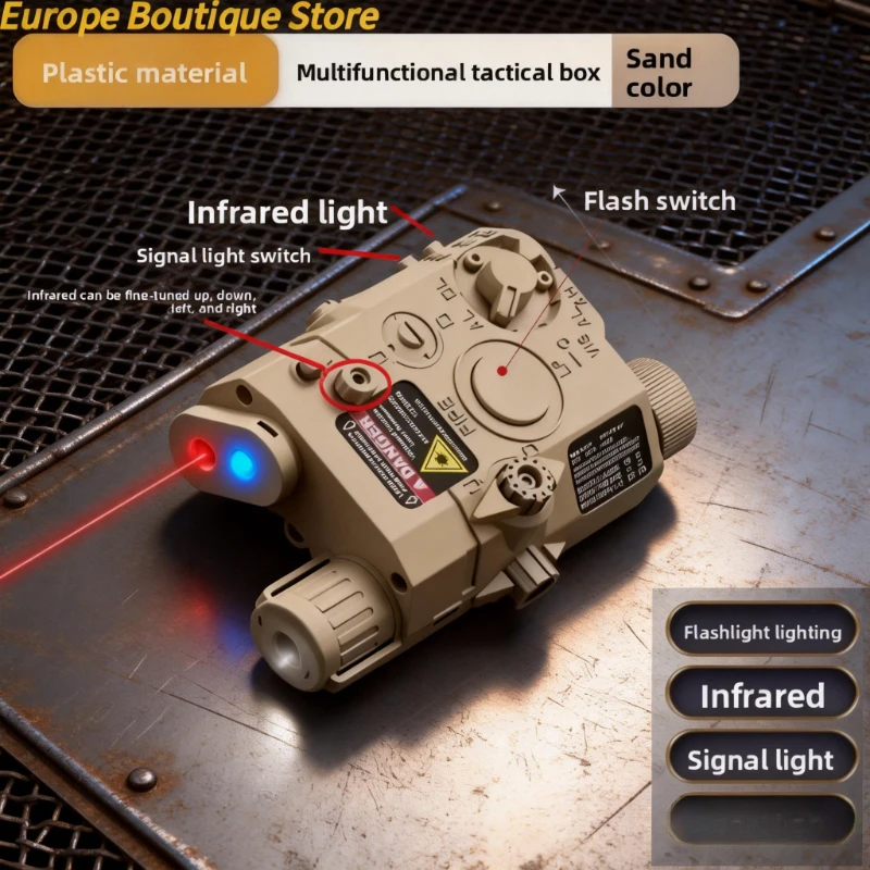 Industrial Laser Gun - Nouvelle lampe torche laser PEQ15 multifonctionnelle