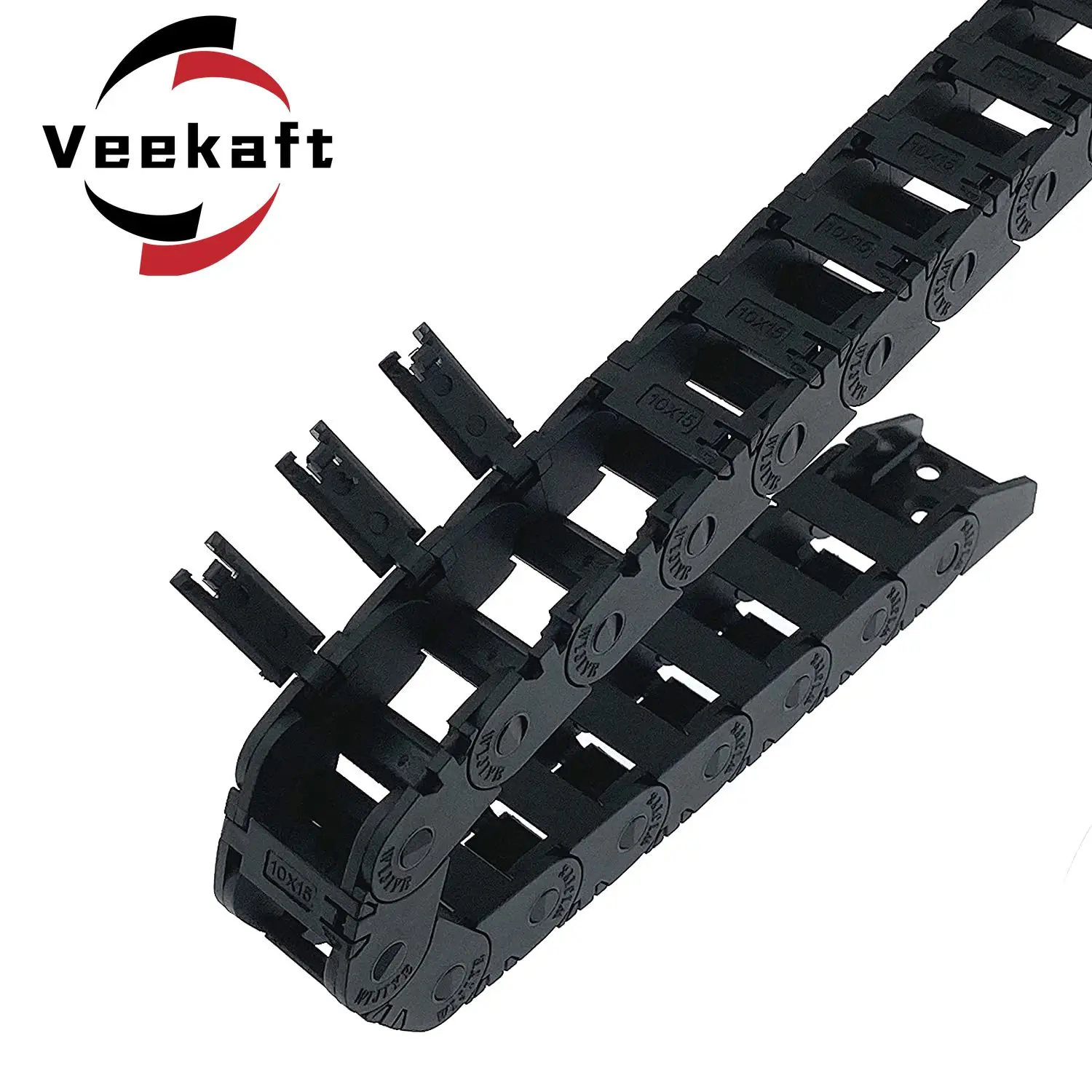 Drag Chain Cnc - Porte-câble ouvert avec extrémités pour imprimante