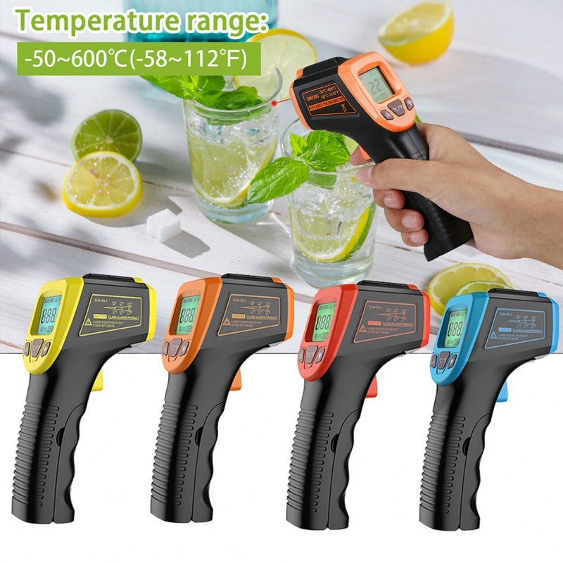 Thermomètre infrarouge industr - Industrial Laser Thermometer Gun avis et prix