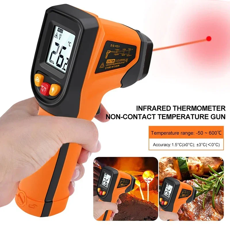 Thermomètre infrarouge numériq - Industrial Laser Thermometer Gun avis et prix
