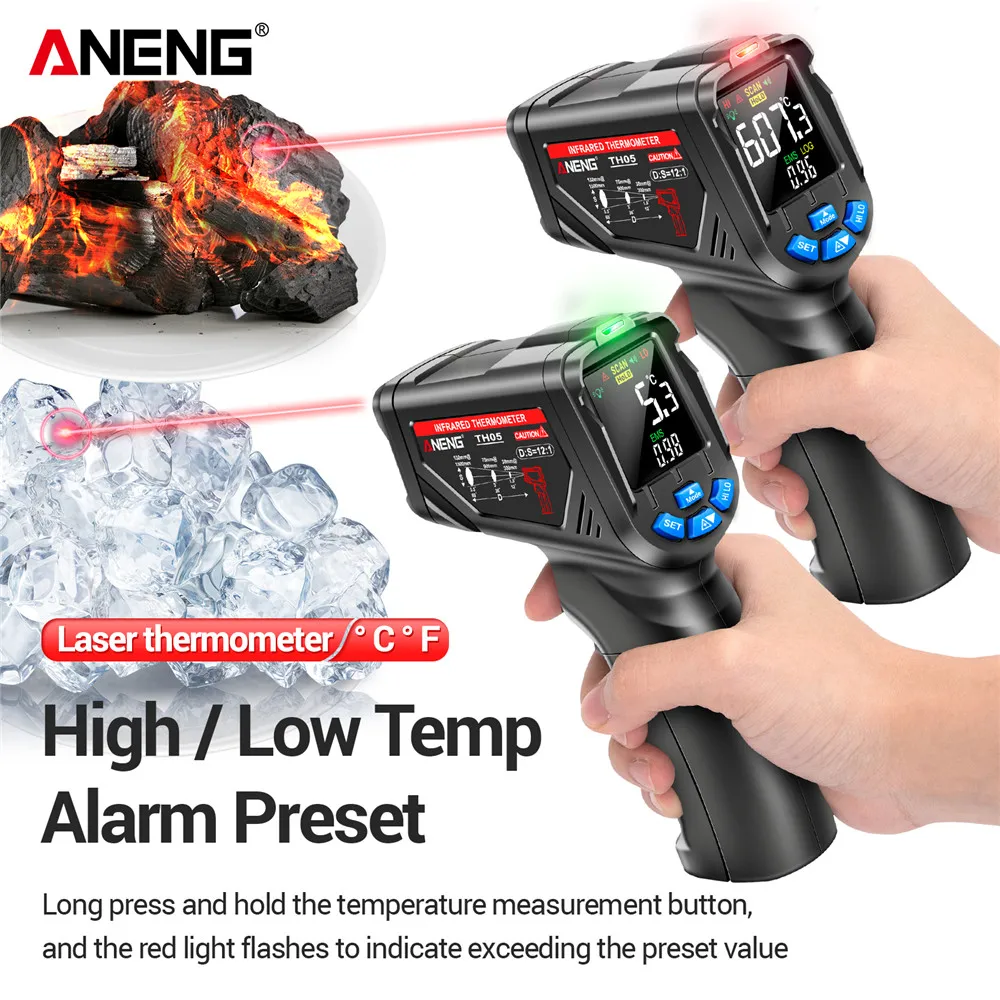 Testeur de température pour tu - Industrial Laser Thermometer Gun avis et prix