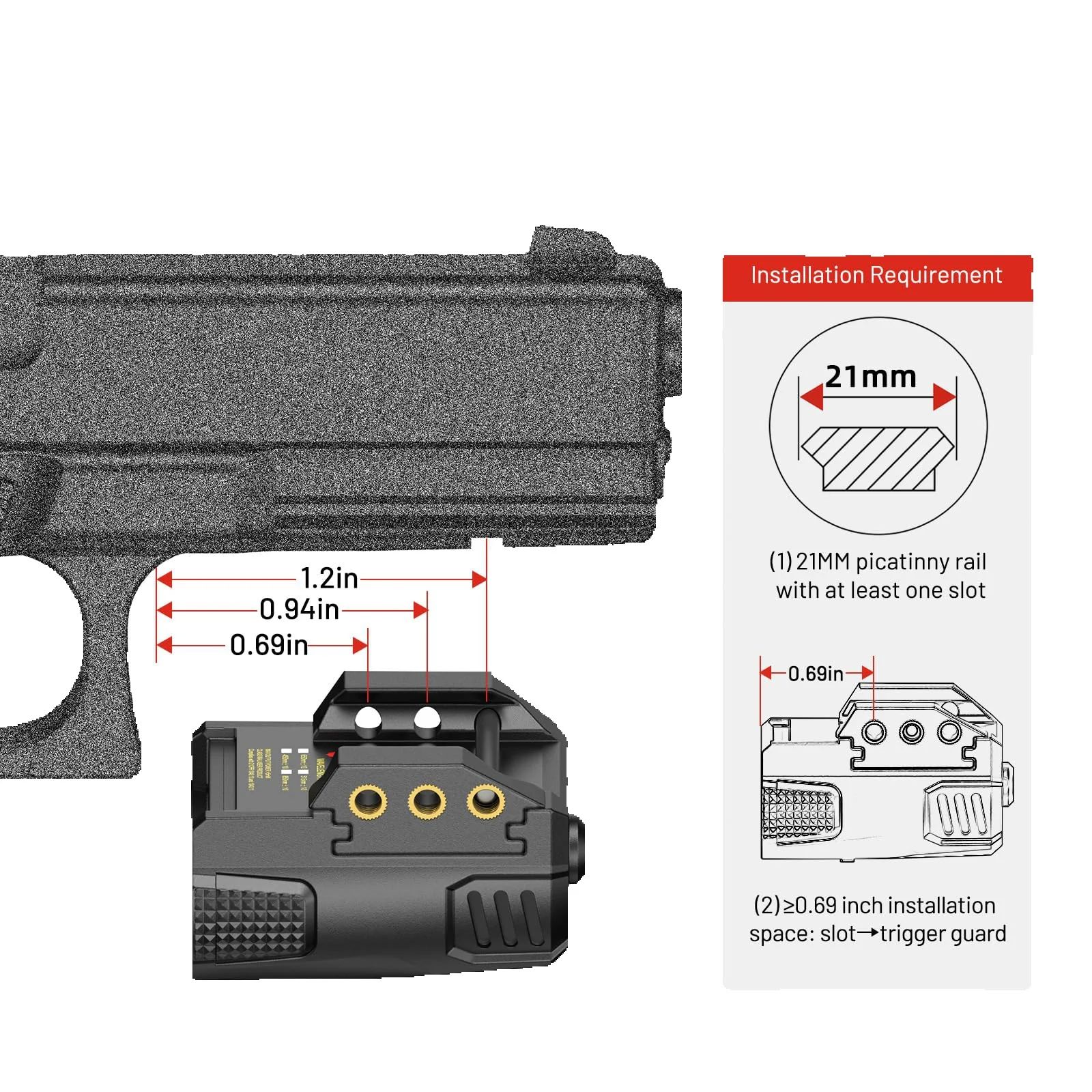 EZshoot - Viseur laser compact - Industrial Laser Pointer avis et prix