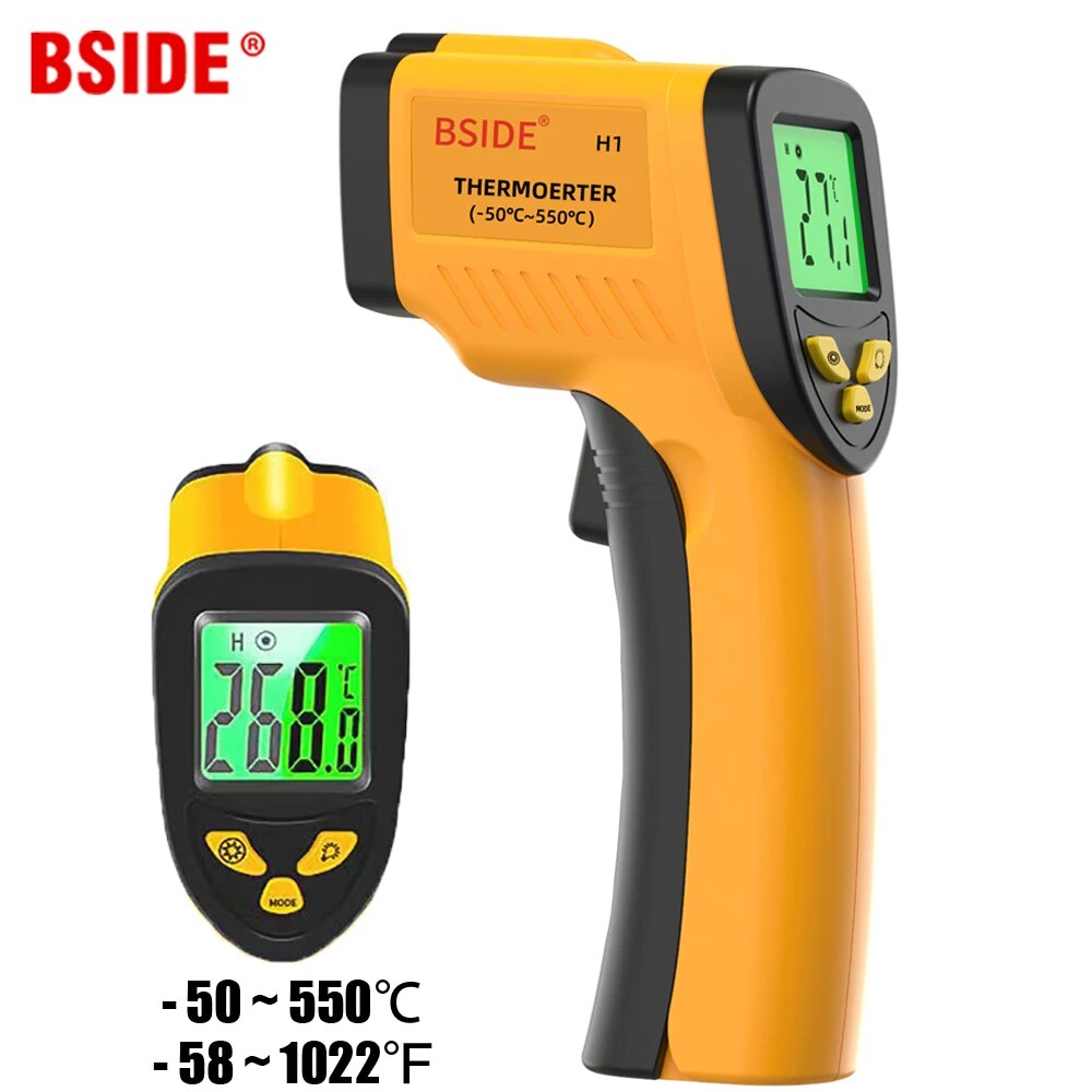 Therye.com-Pistolet laser numé - Industrial Laser Thermometer Gun avis et prix